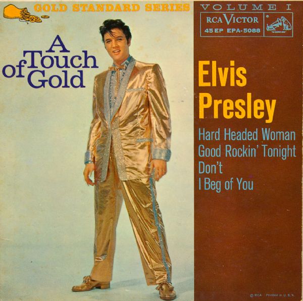 Elvis Presley "A Touch of Gold Volume 1" 45 